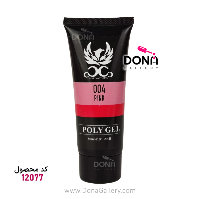 پلي ژل کوکو 60ميل 04 Pink