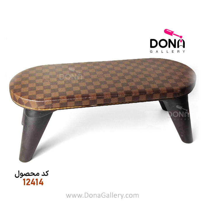 زيردست روسي LV چهارخانه قهوه اي