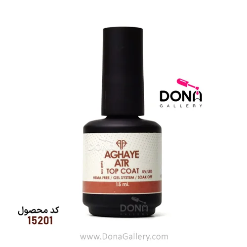 تاپ ژل آقاي عطر 15ميل