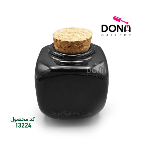 گوده سراميکي مشکي کوچک