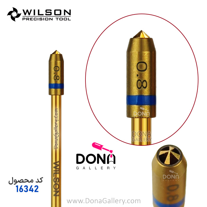 B341 سرسوهان ويلسون کاشت نگين آبي 0.8