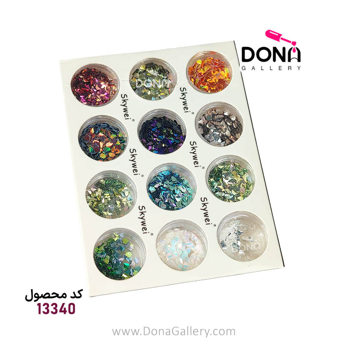ديزاين پولک الماس رنگي 12عددي سکاي وي