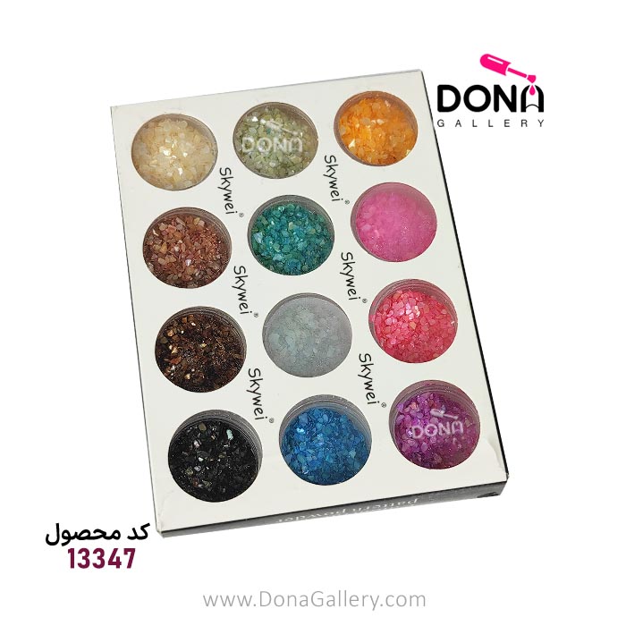 ديزاين سنگ ريز رنگي 12عددي سکاي وي
